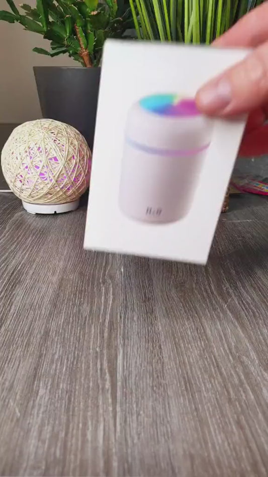 🌈 Mini Humidificateur USB H₂O – Fraîcheur & Bien-être à tout moment